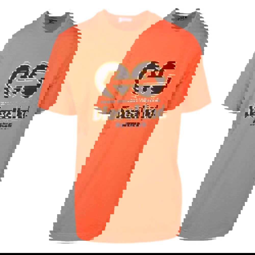 Diesel Power Station Logo Spicy Orange T-Shirt XXS