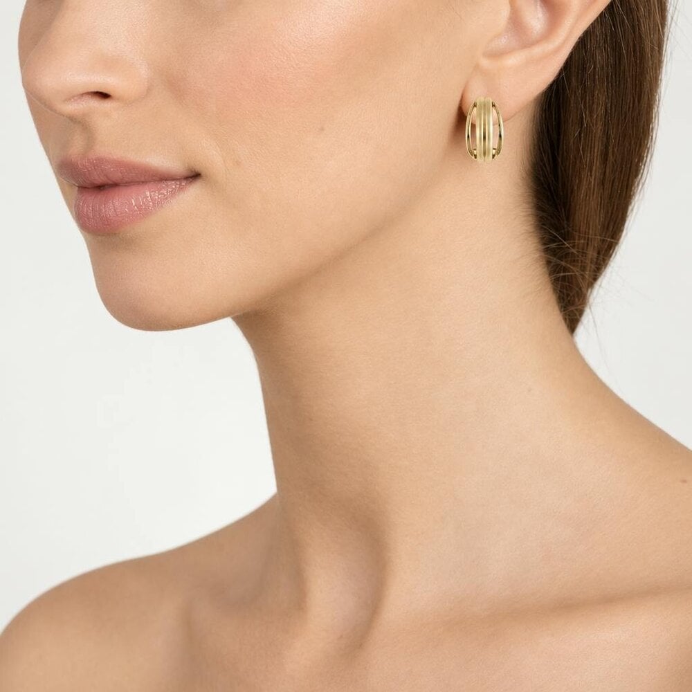 Cachet London Maddy Gold Clip On Earrings