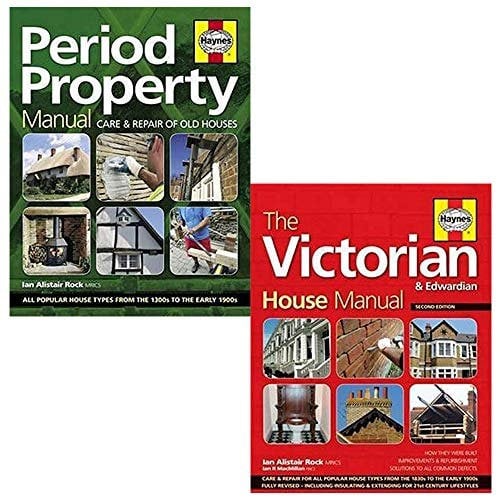 Haynes Property Manual 2 Books Collection Set (The Victorian House, Period Property)