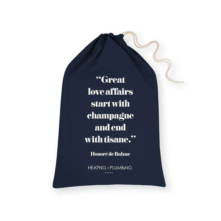 Cotton Storage/Gift Bag - Balzac - Heating & Plumbing London - Throw