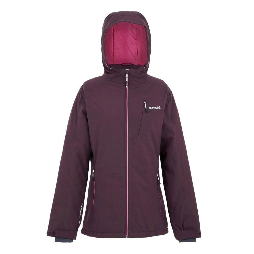 Regatta Women's Highton IV Plain Stretch Padded Jacket - Deep Plum