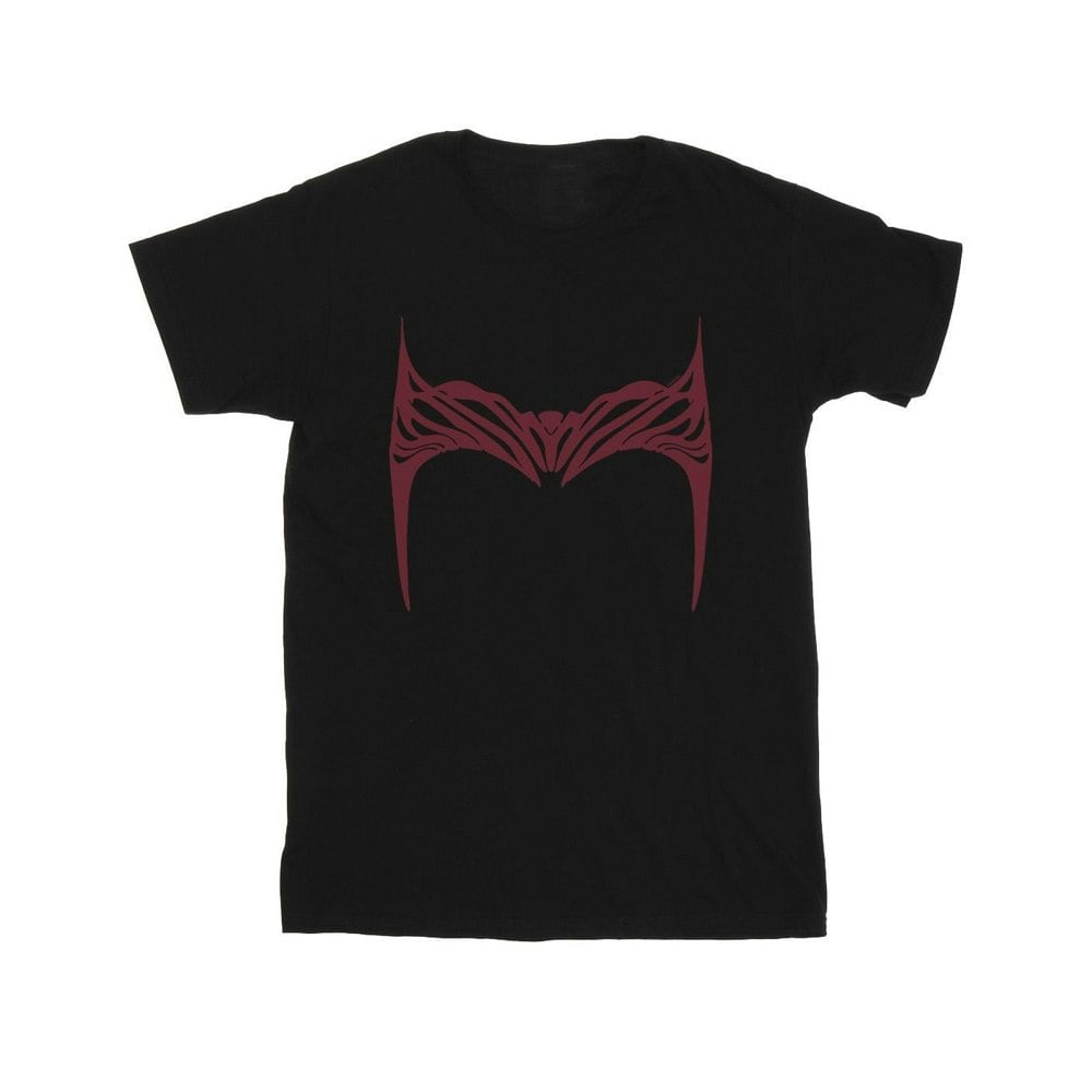 Marvel Mens Doctor Strange Wanda Crown T-Shirt - Black