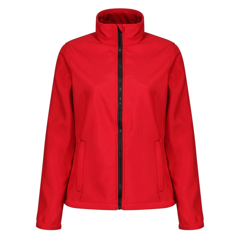 Regatta Standout Women's Ablaze Printable Soft Shell Jacket - Classic Red/Black