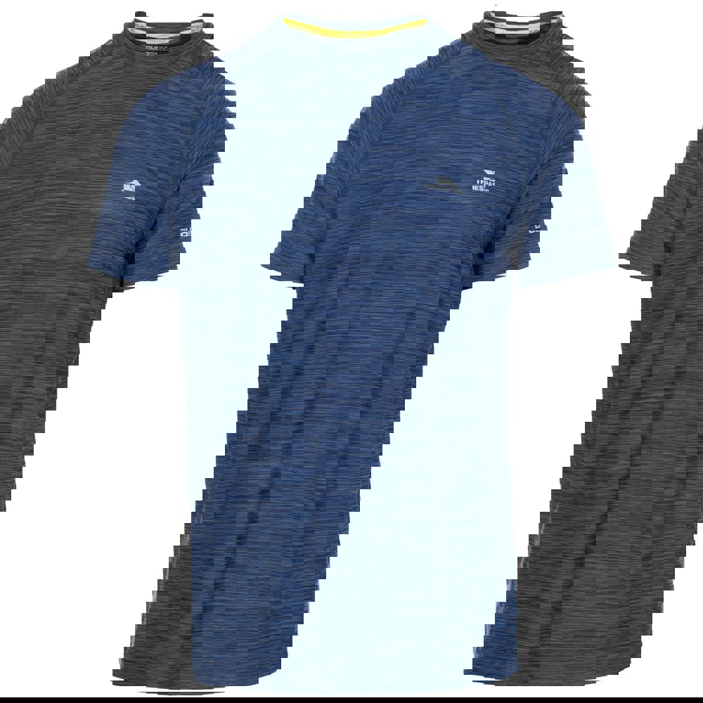 Trespass Mens Gaffney Active T-Shirt - Navy Marl