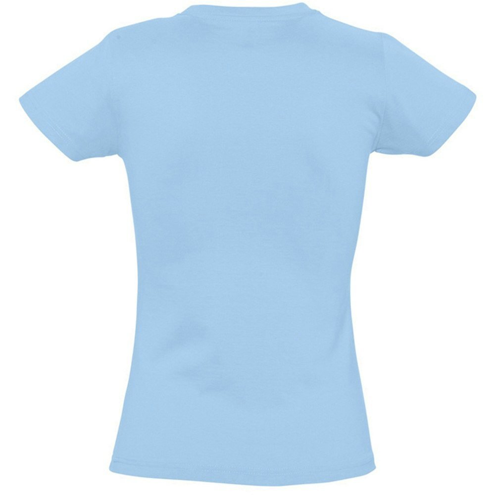 SOLS Womens/Ladies Imperial Short-Sleeved T-Shirt - Sky Blue
