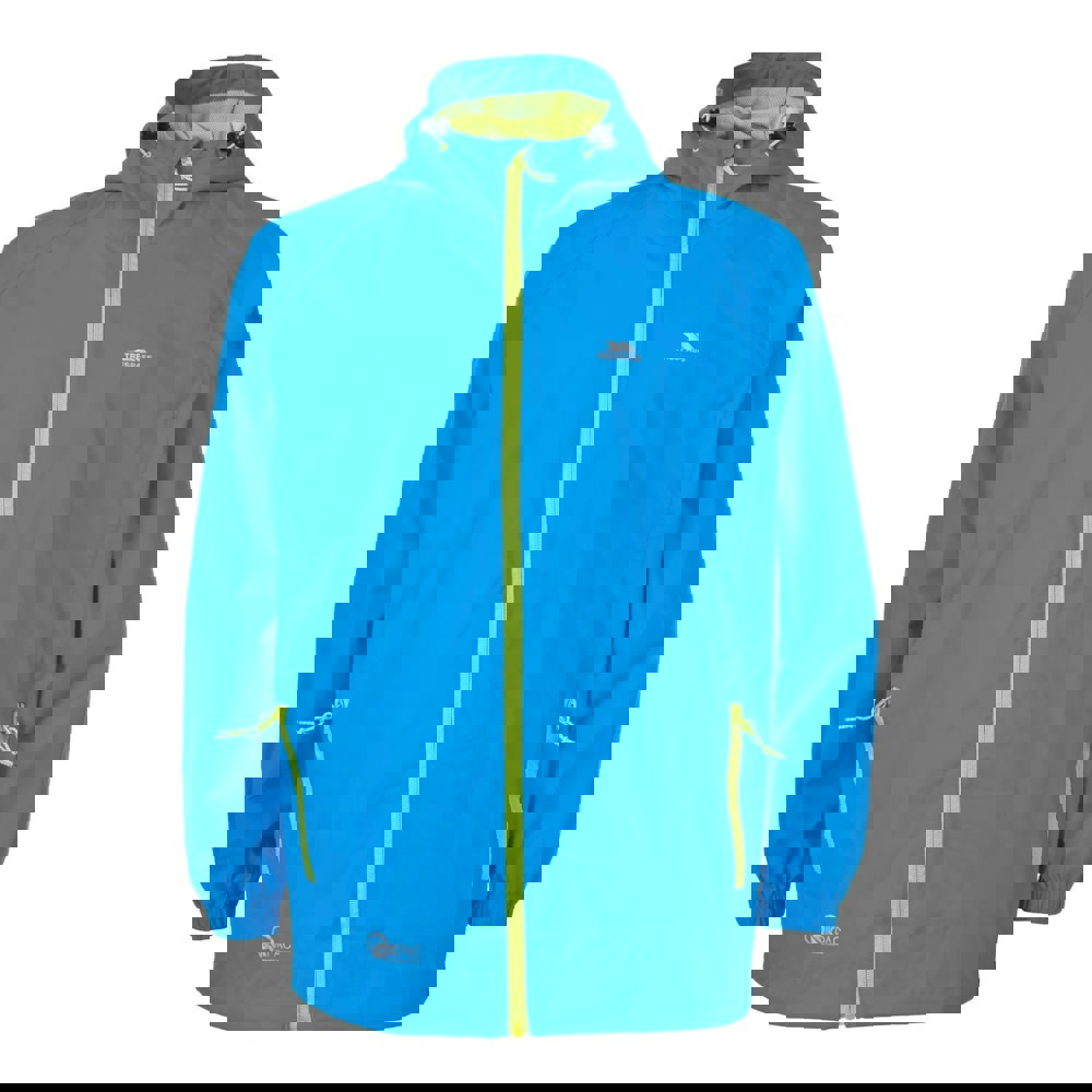 Trespass Unisex Adult Qikpac Waterproof Jacket - Cobalt