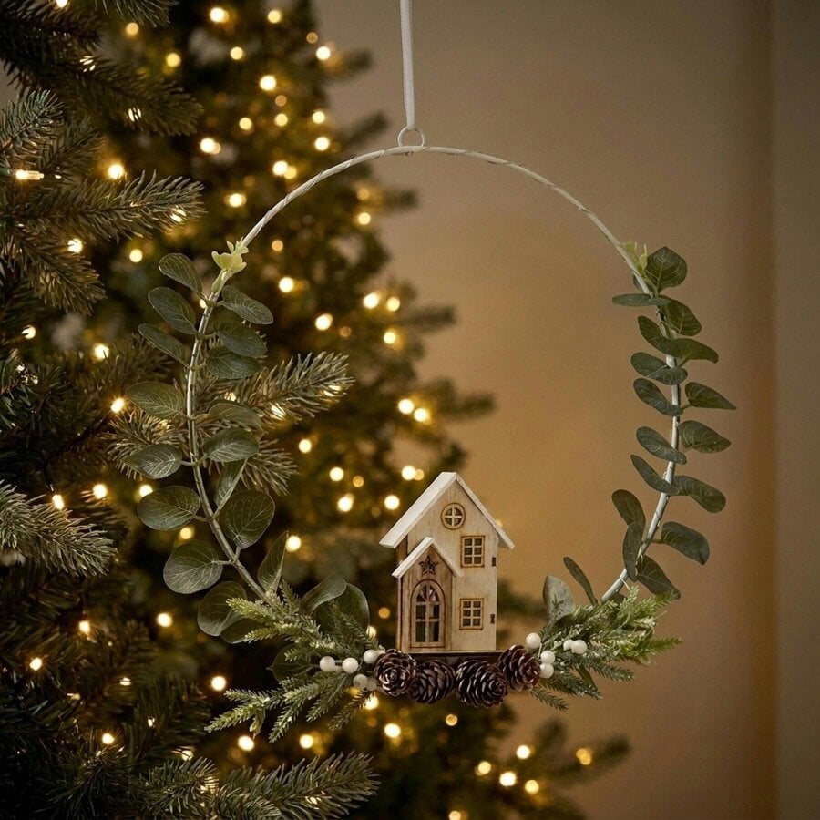 Garden Greatness Eucalyptus LED Hanging House Decor