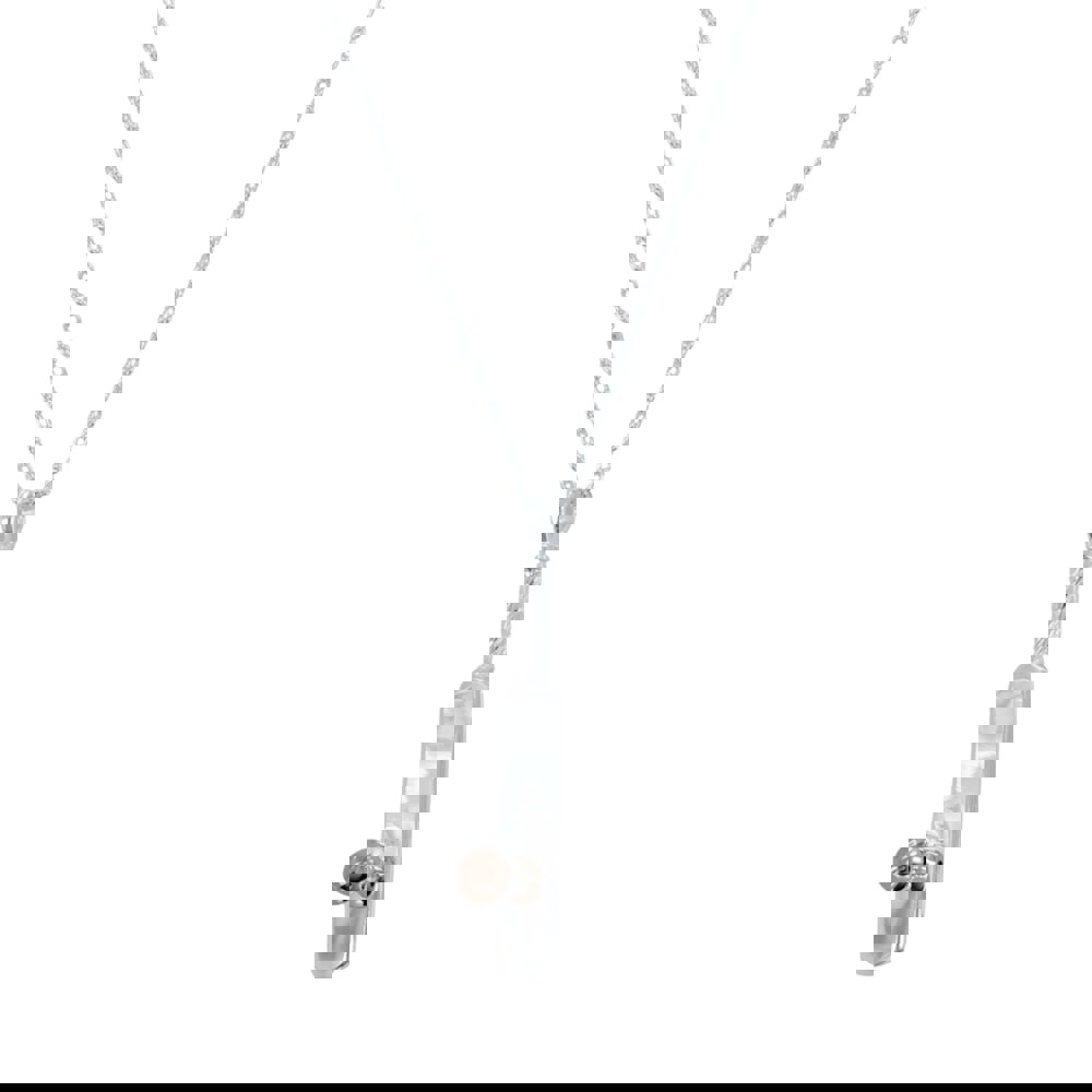 Cricket Bat and Ball Sterling Silver Necklace - Reeves & Reeves