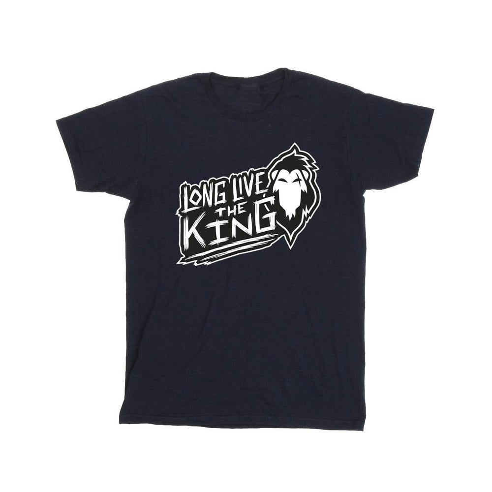 Disney Mens The Lion King The King T-Shirt - Navy Blue