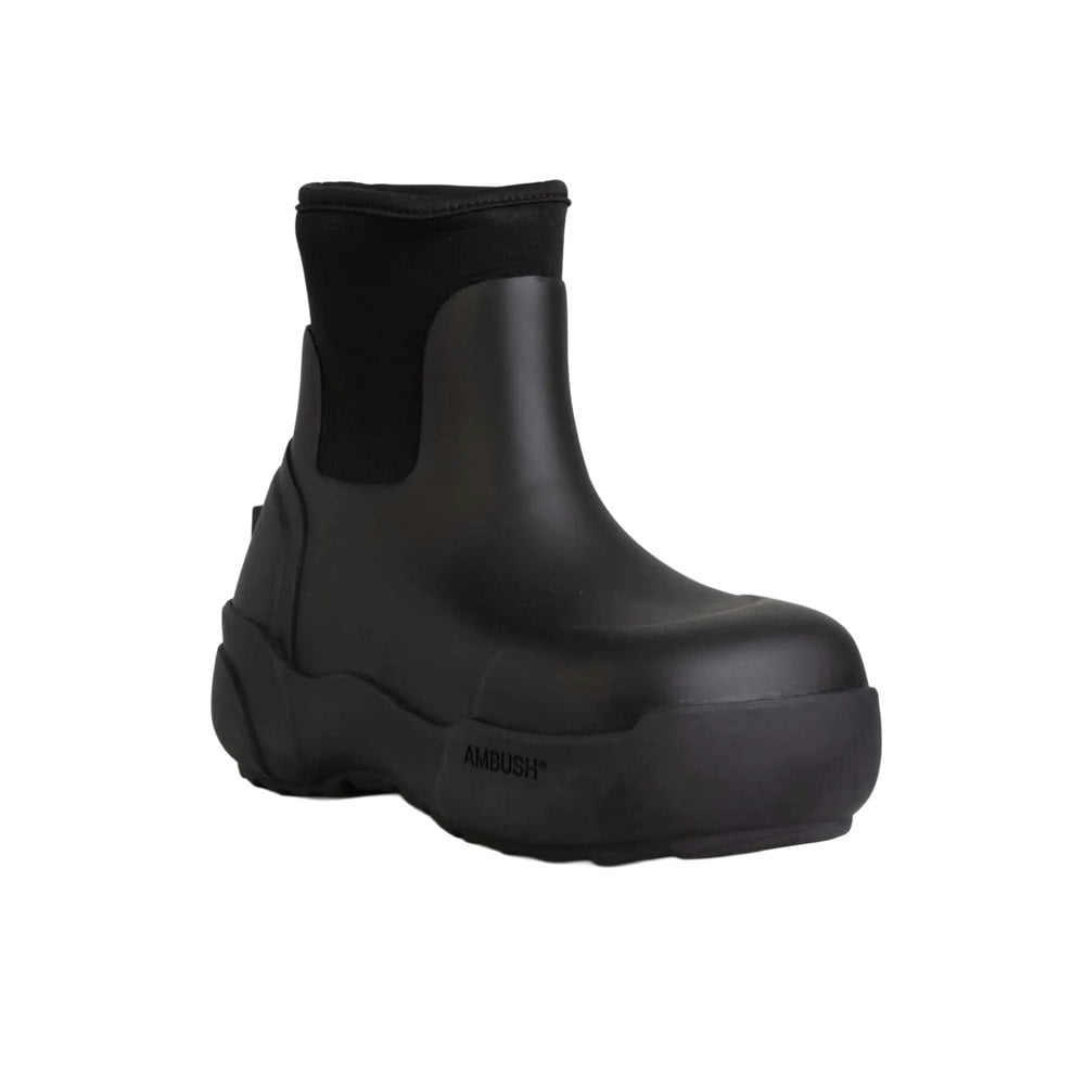 Ambush Womens/Ladies Rubber Ankle Boots - Black