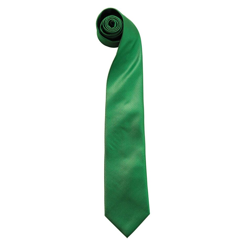 Premier Mens Colours Fashion Tie - Emerald - One Size