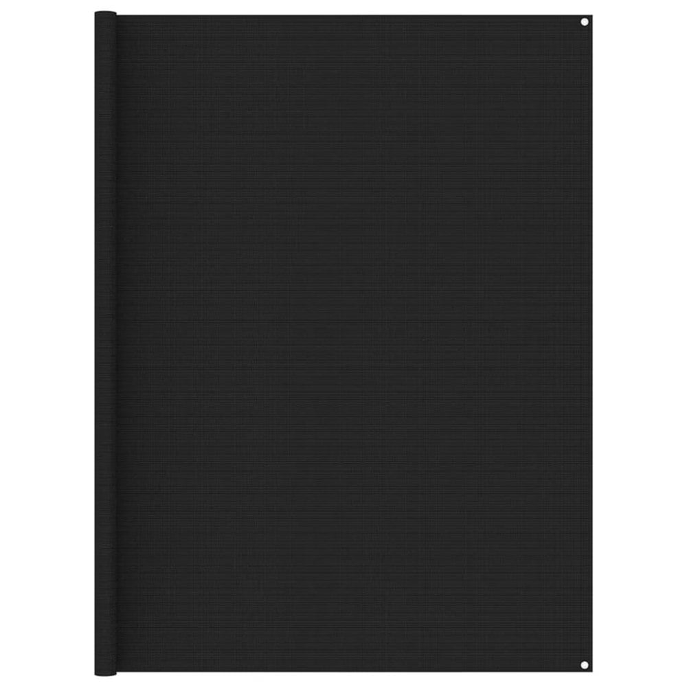 Berkfield Tent Carpet 250x350 cm Black