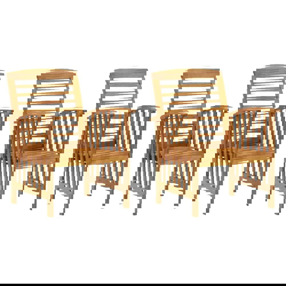 Berkfield Garden Chairs 2 pcs Solid Acacia Wood