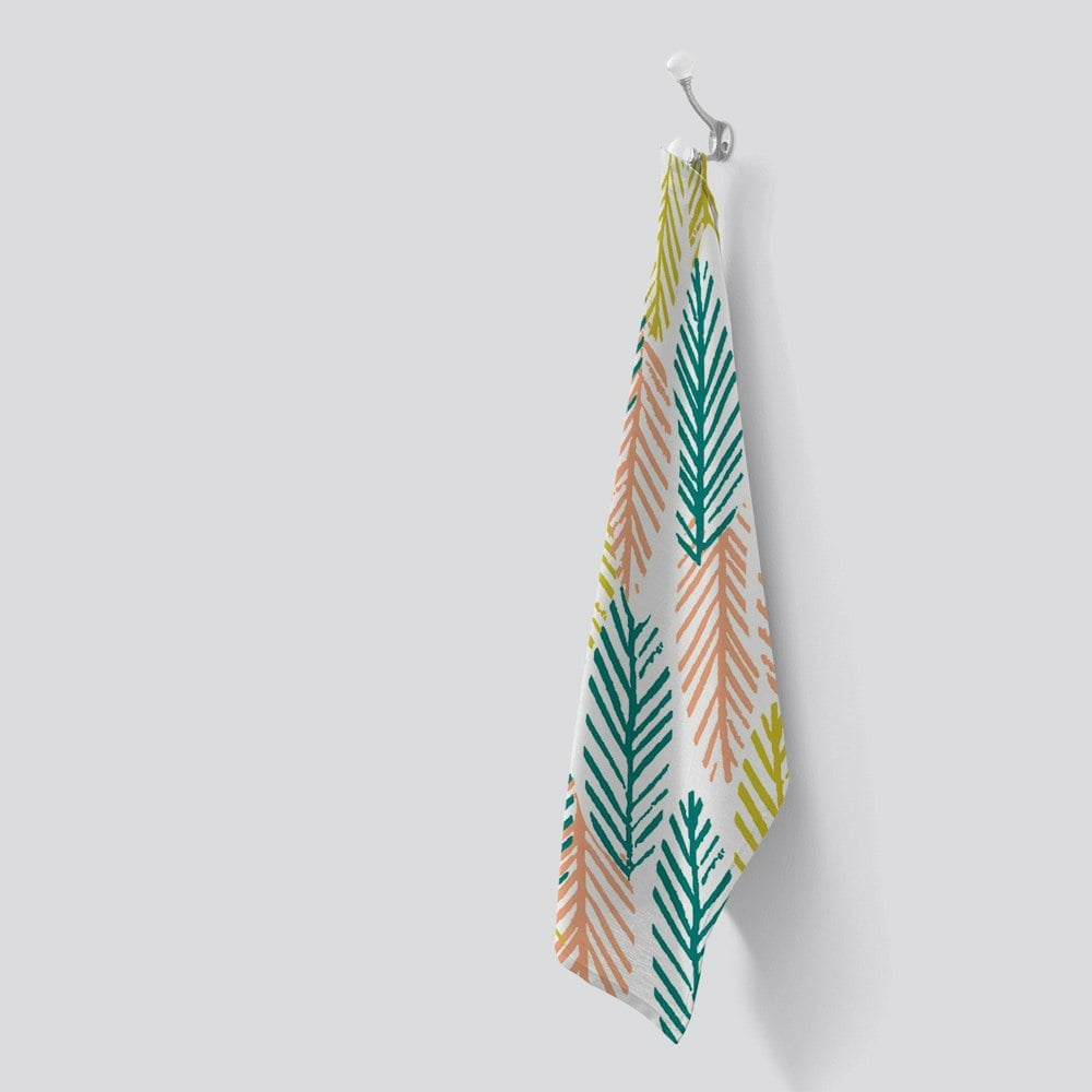 Warren Reed Scandinavian Style Foliage Tea Towel