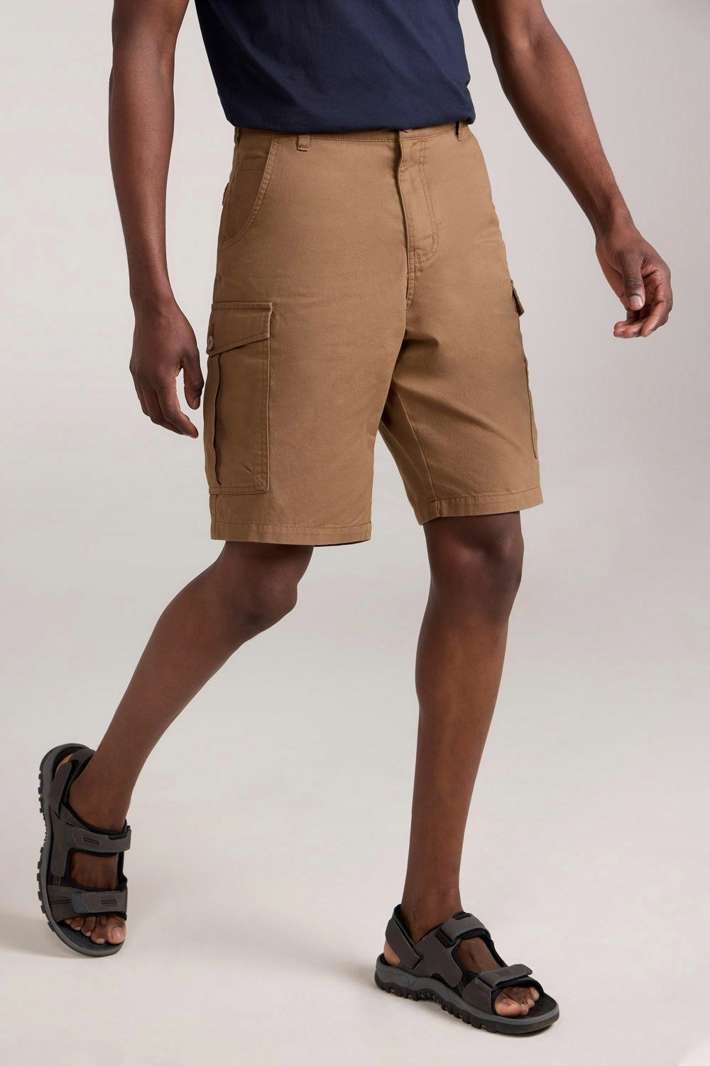 Mountain Warehouse Mens Lakeside Cargo Shorts - Light Brown