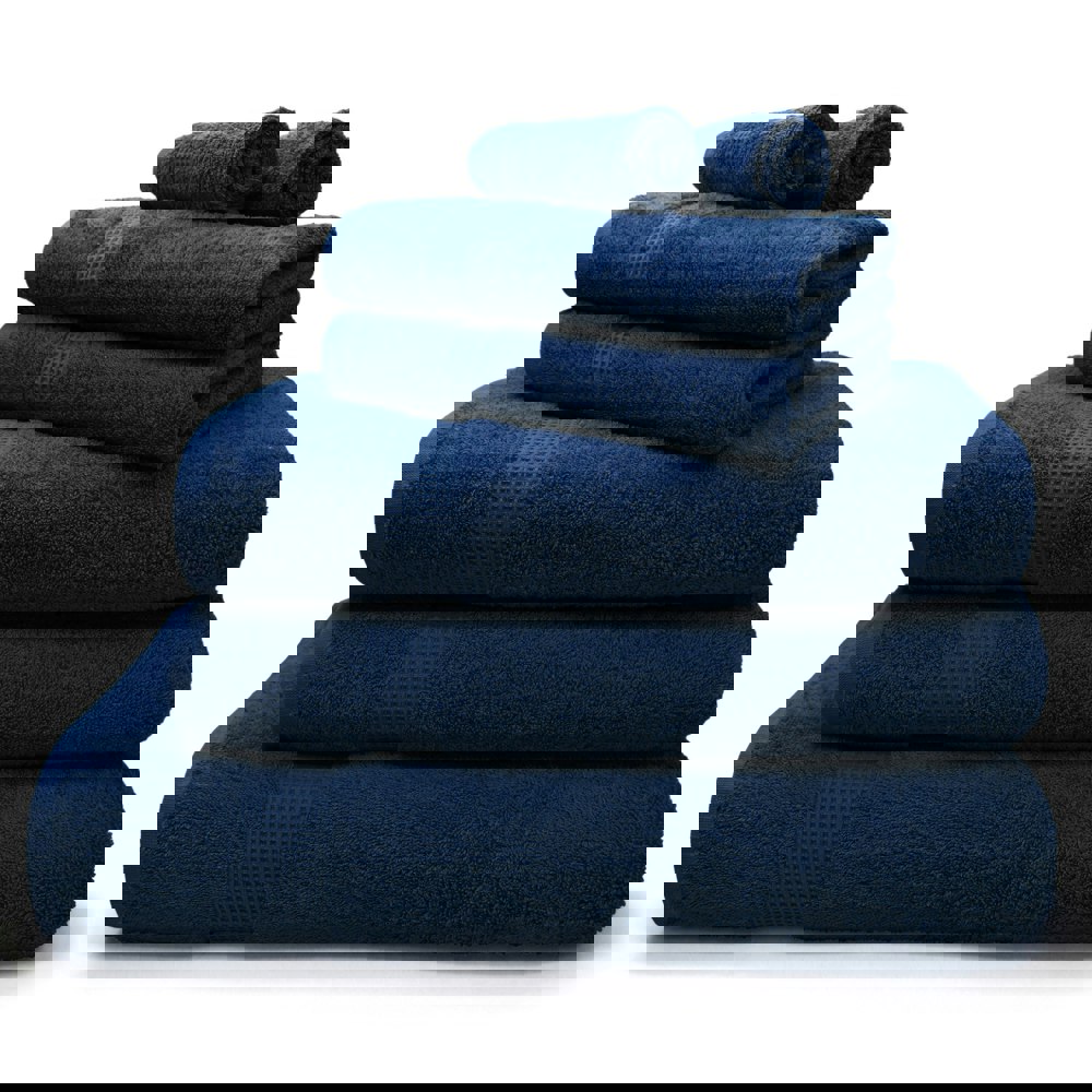 Velosso Luxury Egyptian Cotton Towels 550gsm Navy