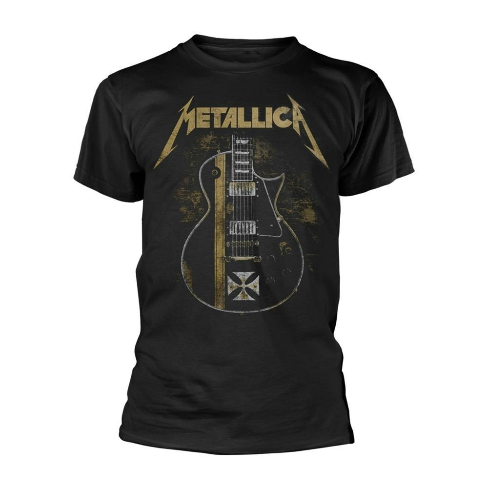 Metallica Unisex Adult Hetfield Iron Cross T-Shirt - Black