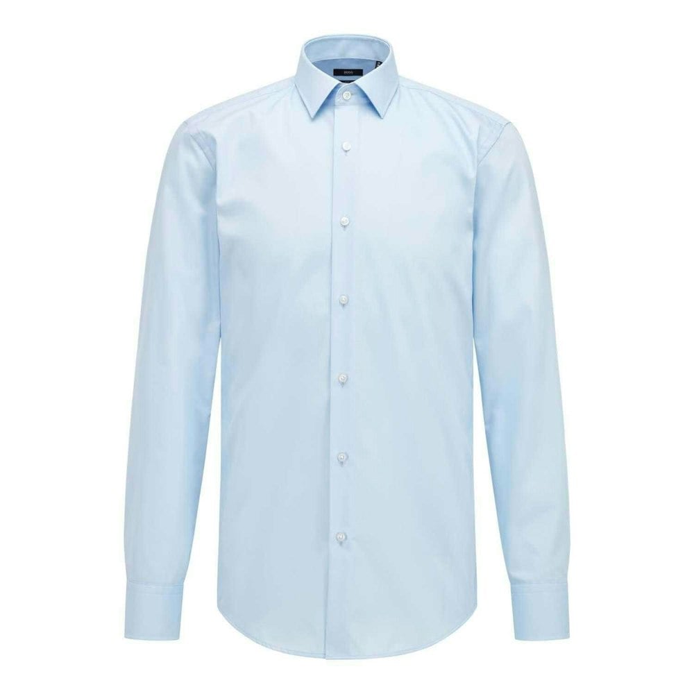 Hugo Boss Mens Jenno Slim Shirt - Light Blue
