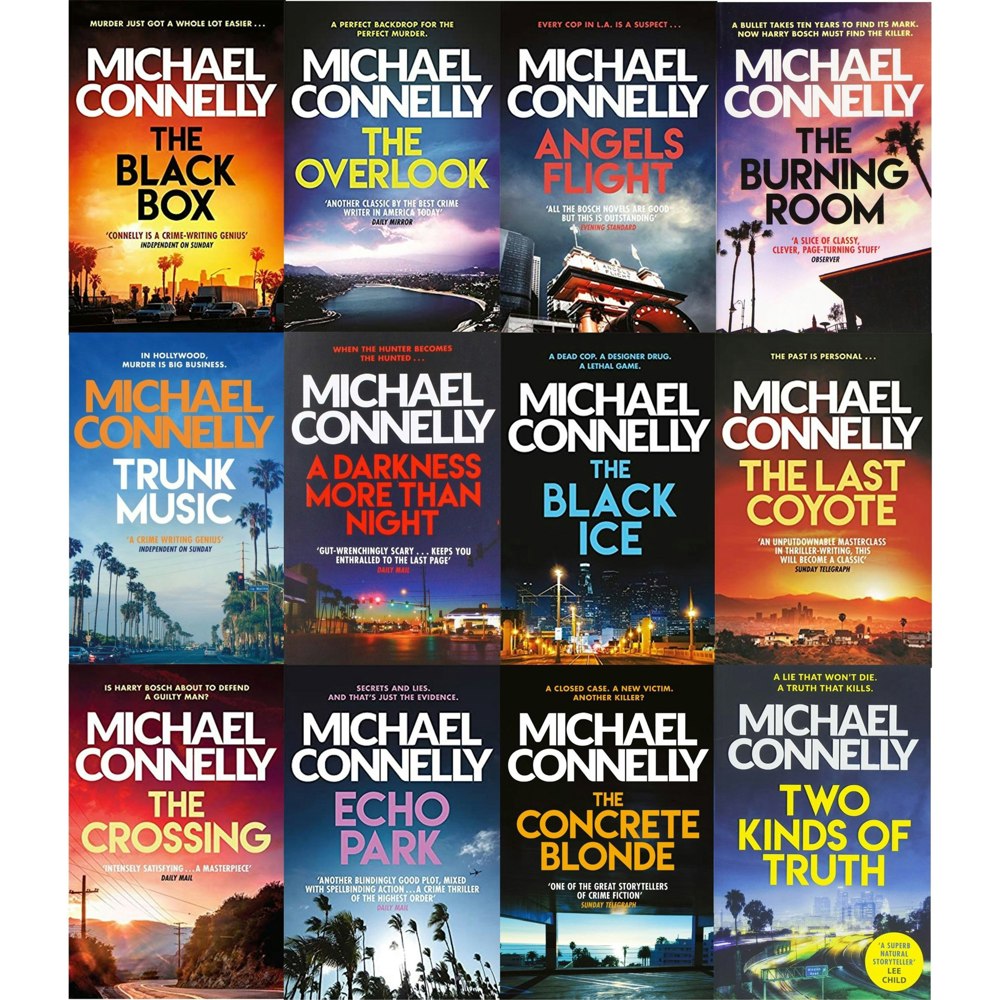 Orion Michael Connelly Harry Bosch Series 12 Books Collection Set