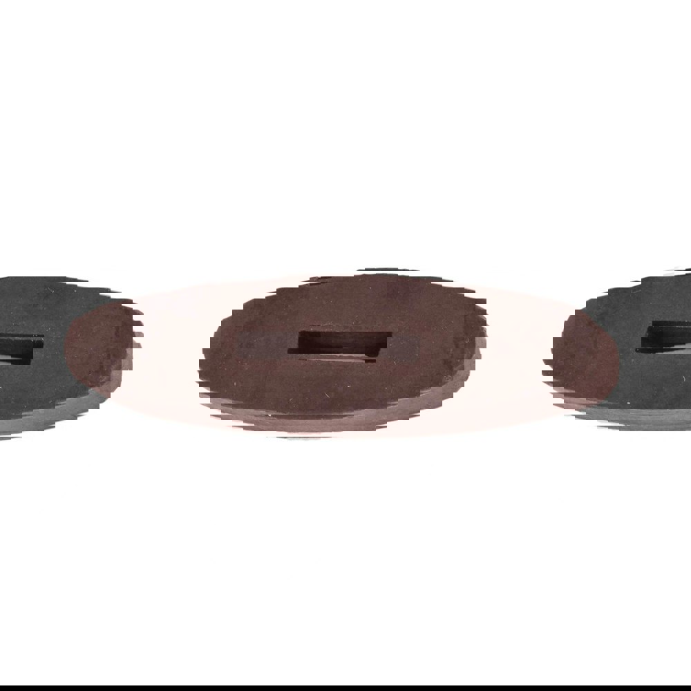 Shires Rubber Horse Rein Stops (Pack Of 2) - Brown