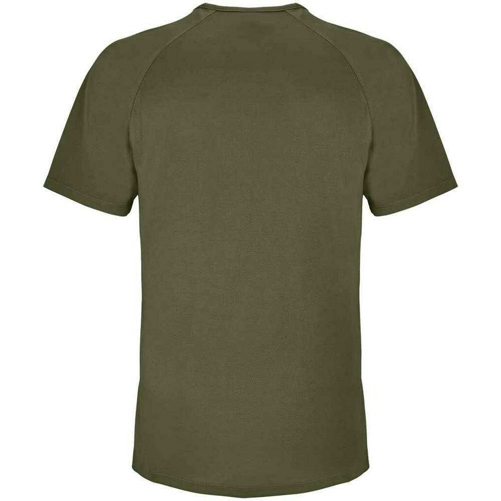 SOLS Mens Sporty Short Sleeve Performance T-Shirt - Army