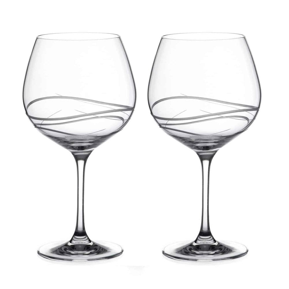Diamante Ocean Gin Glasses - Set of 2