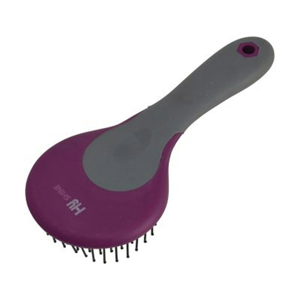 Ezi-Groom Horse Mane and Tail Brush - Burgundy