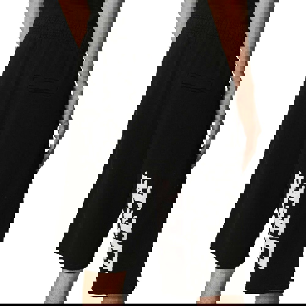 Off-White 90'S Logo Black Sweat Shorts L