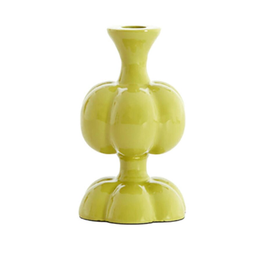 Love Frankie Bubble Candle Holder in Chartreuse Green