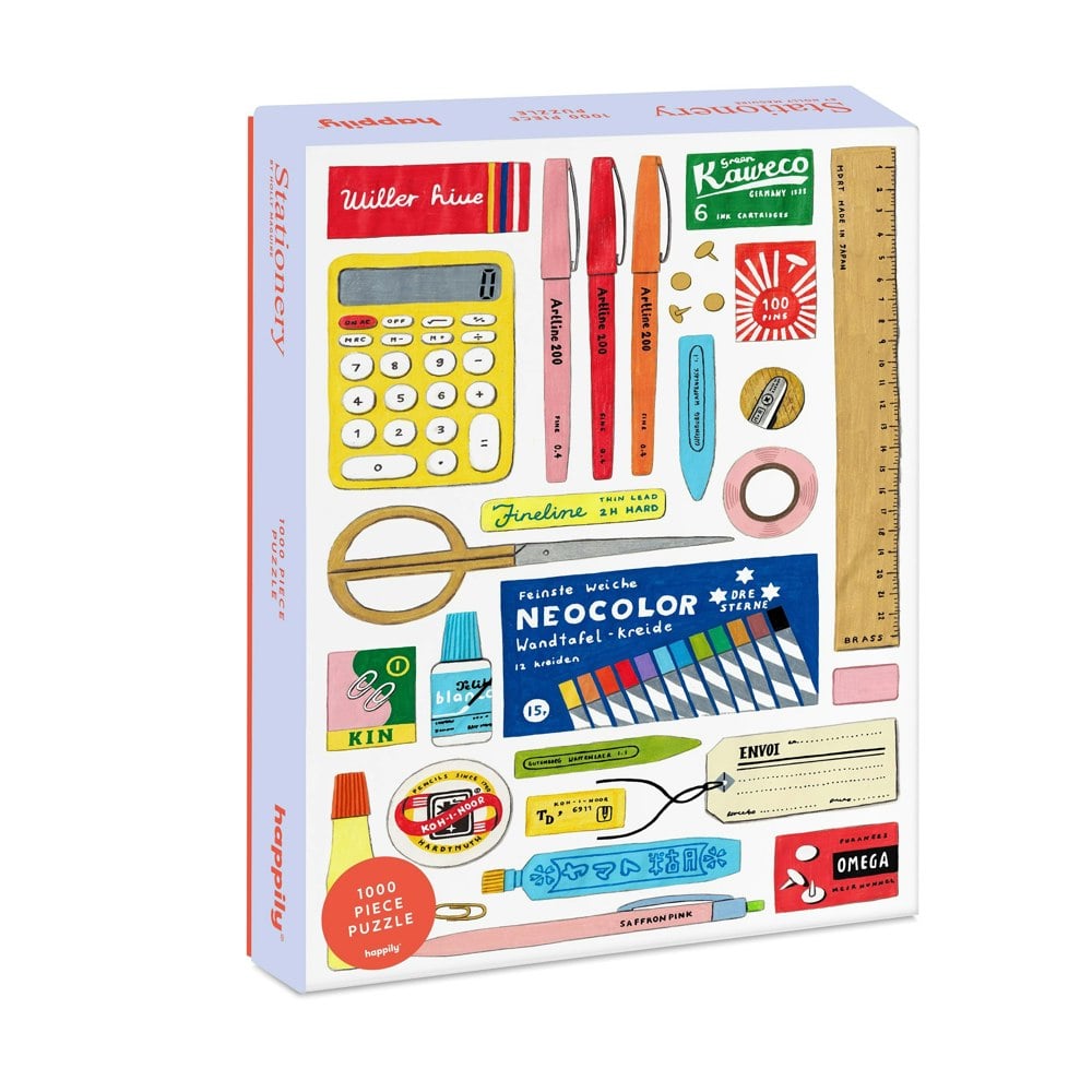 Happily Puzzles Stationery - 1,000 Piece Jigsaw Puzzle