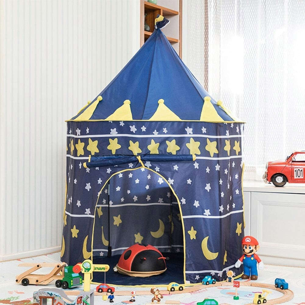 Star and Moon Round Kids Playhouse Home Toy Living and Home