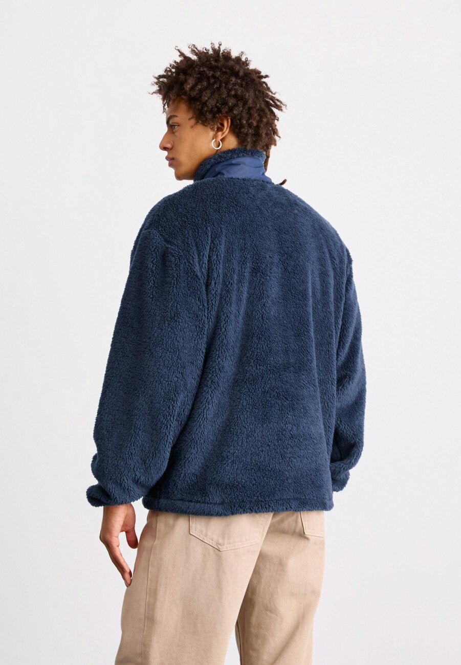 Ellesse Cervacol Fleece Jacket Navy