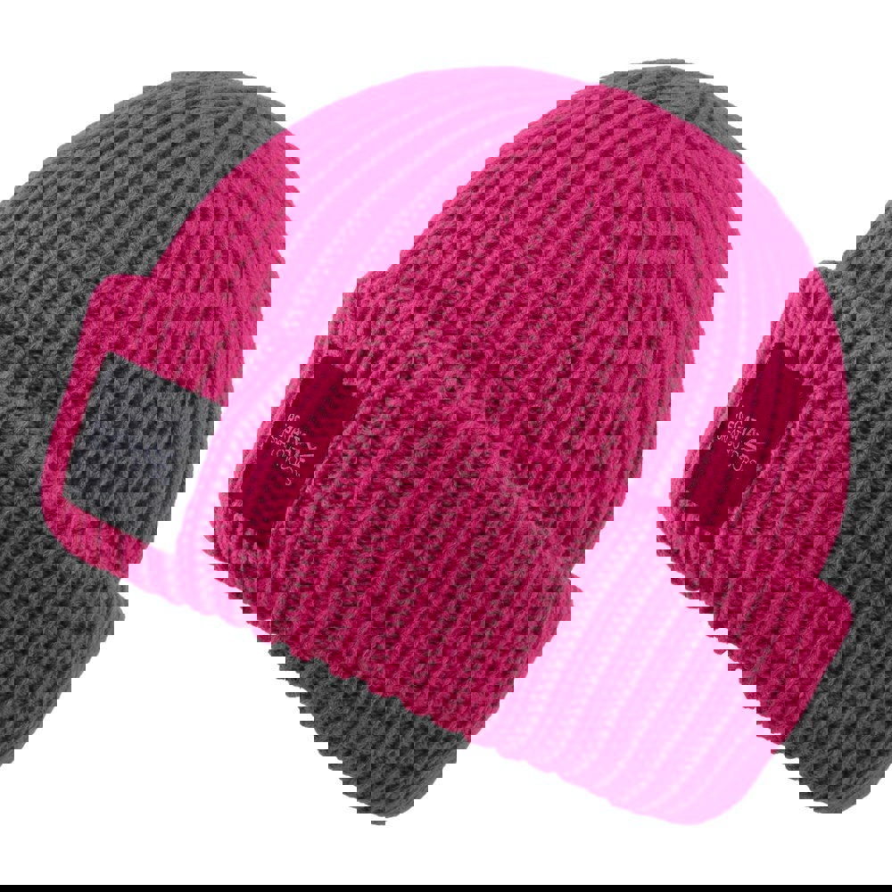 Regatta Unisex Adult Connora Fisherman Christian Lacroix Knitted Beanie - Cabaret