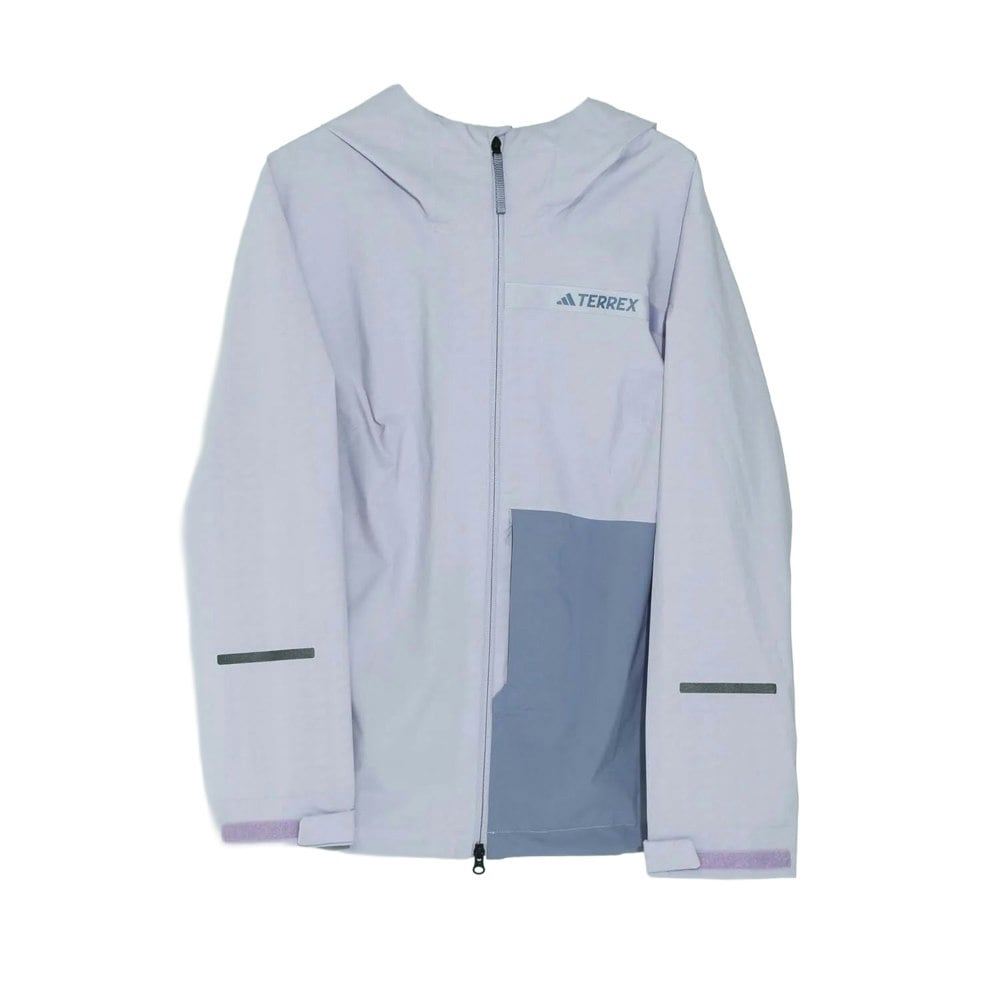 Adidas Womens Terrex Waterproof Jacket - Purple