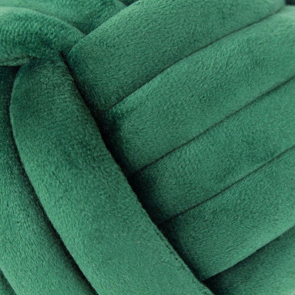Furn Velvet Knotted Door Stopper - Emerald