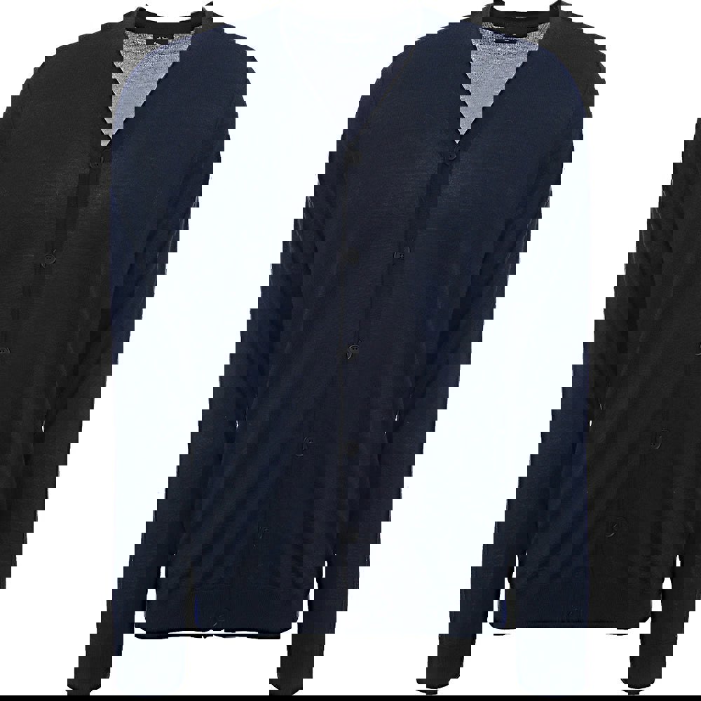 Paul Smith Mens Cardigan In Navy in Navy
