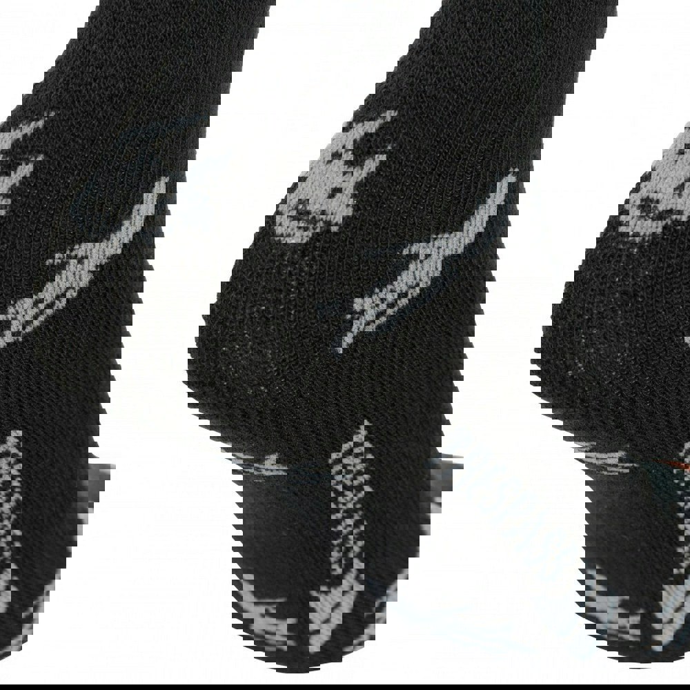 Trespass Kids/Childrens Replicate Ski Tube Sock (Pack Of 2) - Black/Dusk