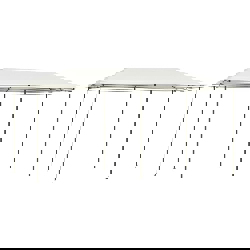 Berkfield Gazebo 3x6x2.6 m Cream 160 g/ma_