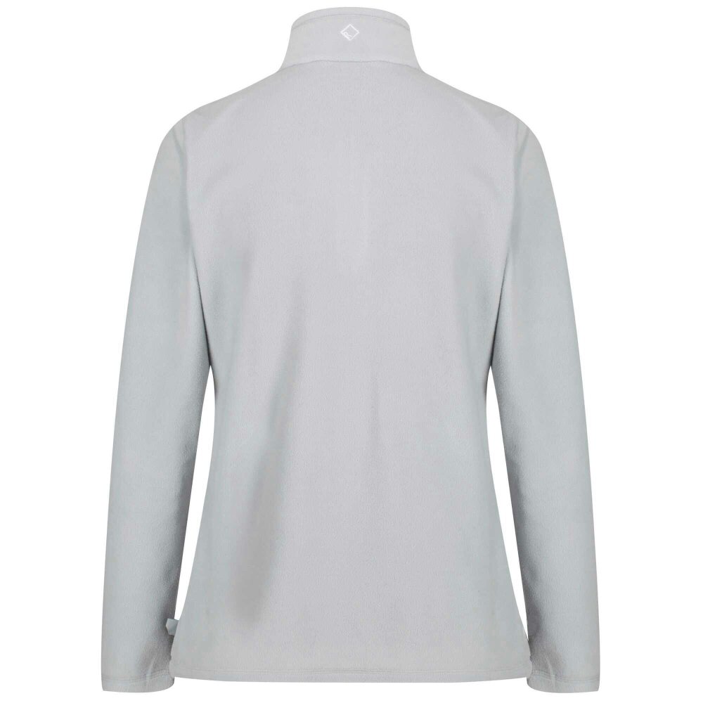 Regatta Great Outdoors Womens Sweetheart 1/4 Zip Fleece Top - Light Steel - Light Steel - 100% Polyester