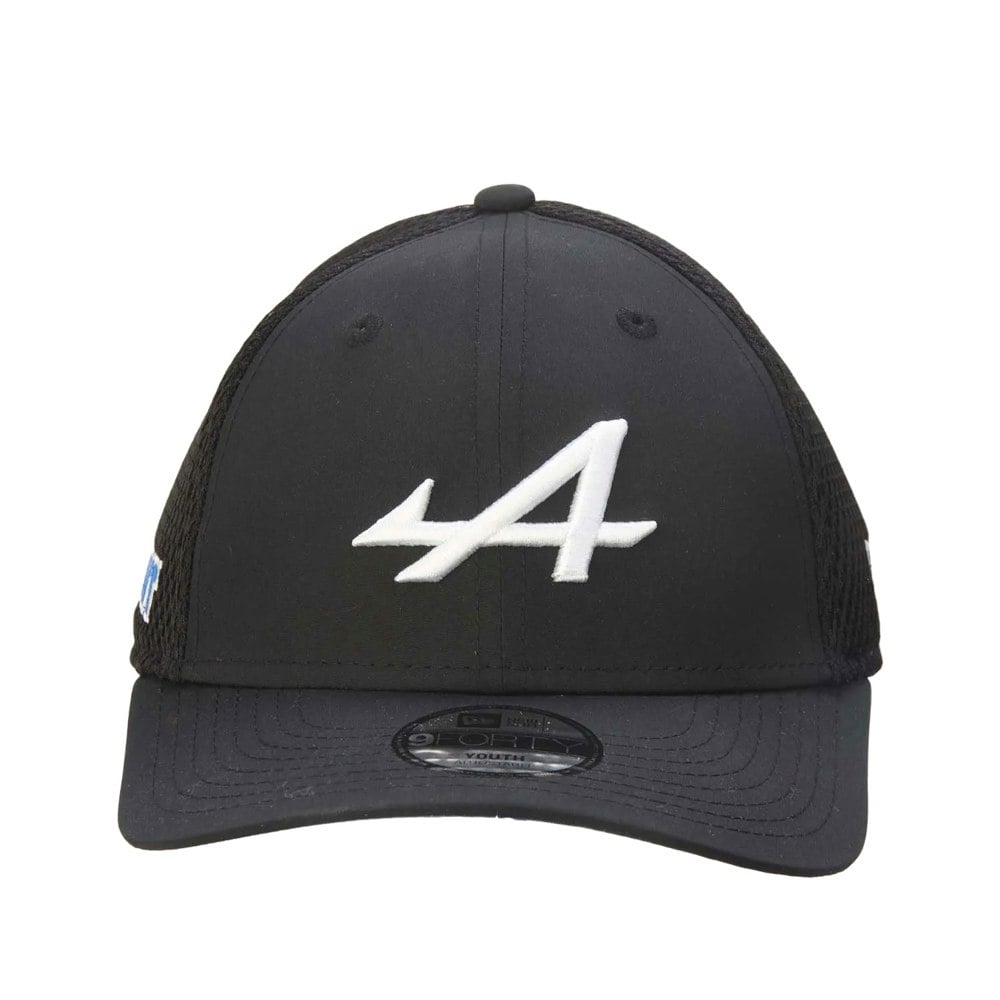 New Era Childrens/Kids Alpine Racing 9FORTY Baseball Cap - Black