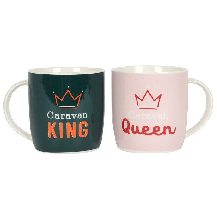 Serano Caravan King and Queen Mug Set