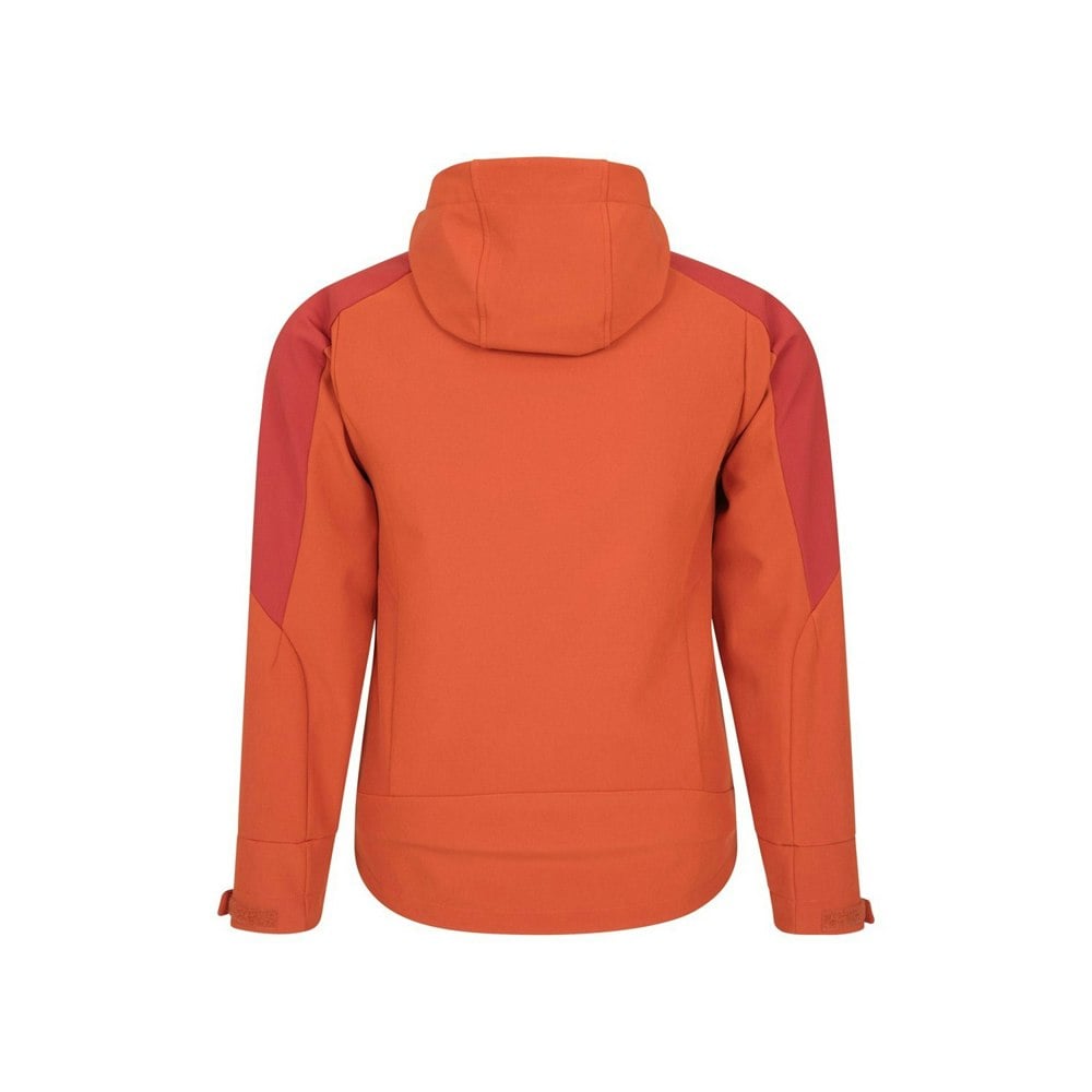 Mountain Warehouse Mens Radius Recycled Soft Shell Jacket - Orange