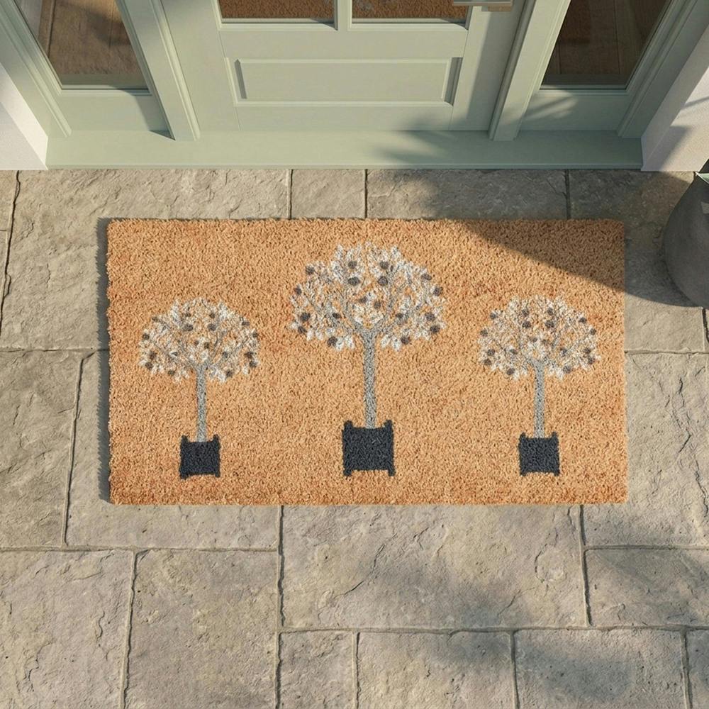 Garden Greatness Olives Natural Coir Doormat