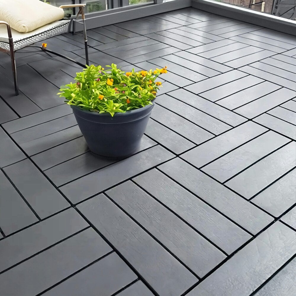 Nicoman Polydeck PVC Decking Tiles | Rackhams