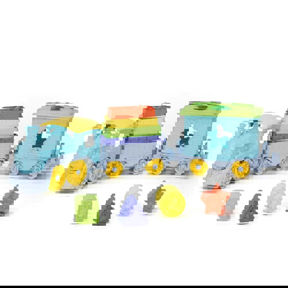Green Toys GTTNSS1460 Stack & Sort Train