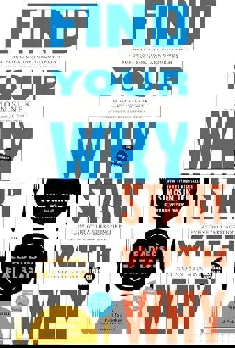 Start with Why Series 3 Books Collection Set (Find Your Why, Start With Why and Leaders Eat Last)