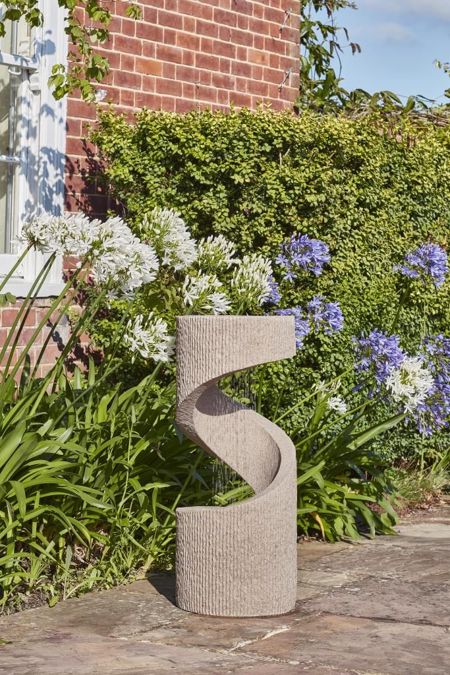 Tranquillity Water Features Ivyline Spiral Sandstone Contemporary Water Feature