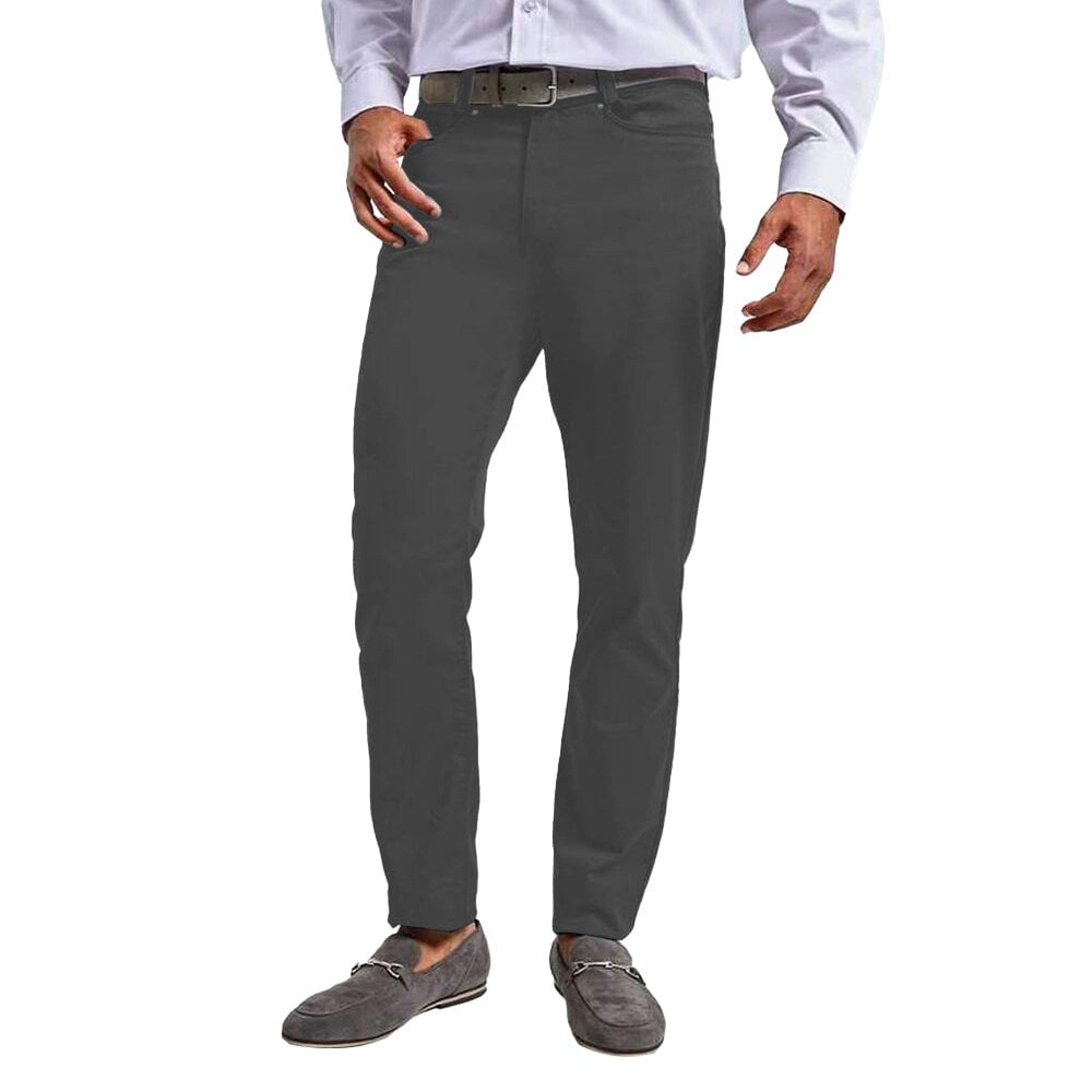 Premier Mens Performance Chinos - Charcoal