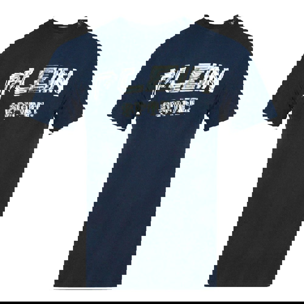 Philipp Plein Sport Plein Sport Black 3D Logo T-Shirt - Navy Blue