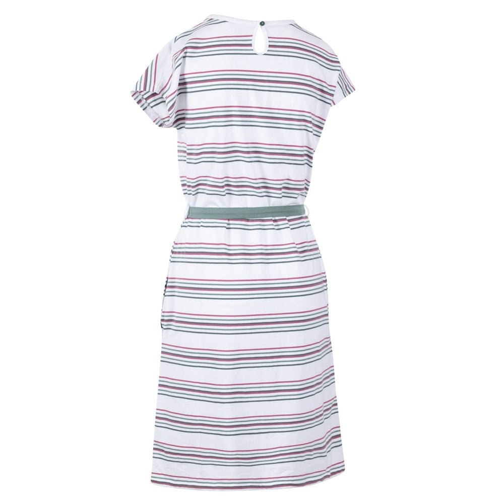 Trespass Womens/Ladies Lidia Round Neck Cotton Dress - Multicoloured Stripe